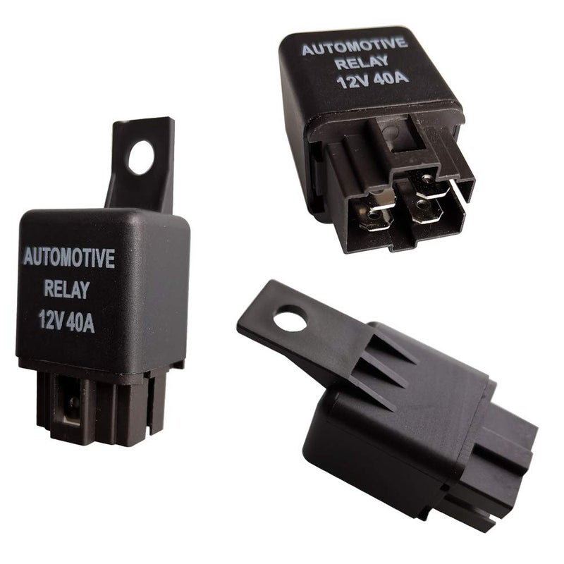 Gebildet 2pcs Car Relay Harness 12V 40A 4 Pin SPST Harness Sockets with Color-Labeled Wires for Automotive Truck Motorcycle Boat - Image 5